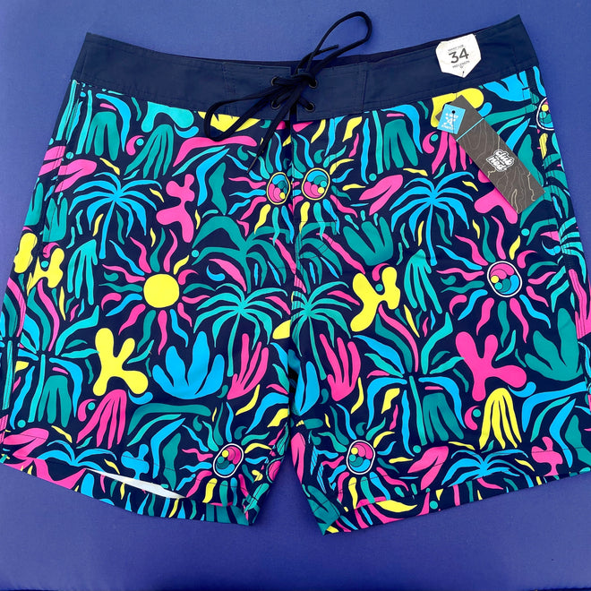 Load image into Gallery viewer, *NEW* Sunshine Palm Colorblast Boardshorts
