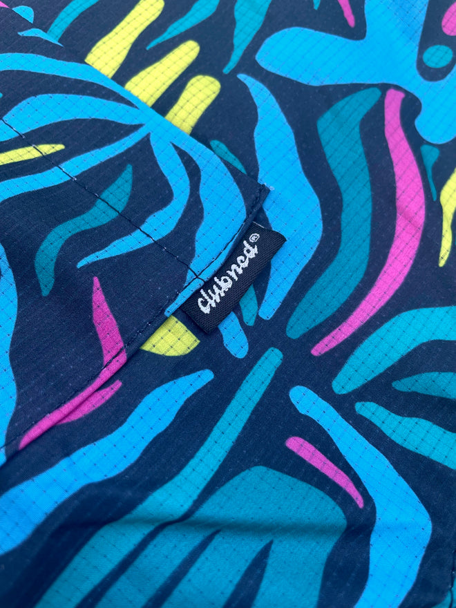 Load image into Gallery viewer, *NEW* Sunshine Palm Colorblast Surf Style Woven Shirt
