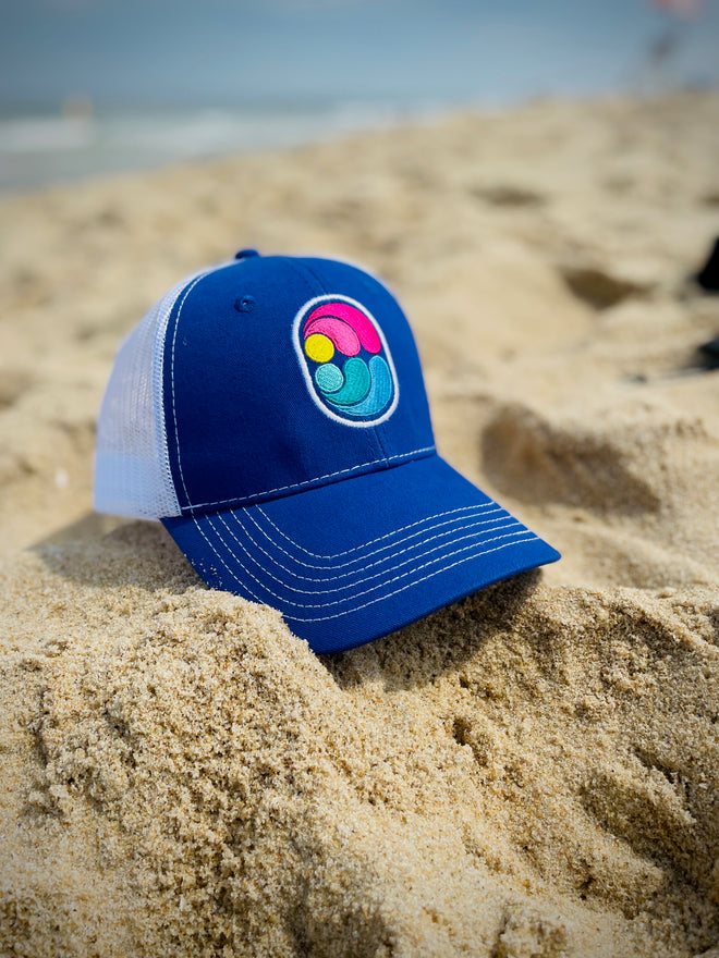 Load image into Gallery viewer, Beach Royal Icon Trucker Hat
